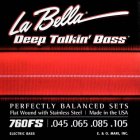 La Bella  L-760FS Deep Talkin' Bass snarenset elektrische bas