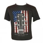 Martin 18CM01323X | T-shirt American Flag charcoal - size 3XL