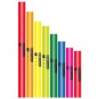 BoomWhackers Boomwhackers BW-8SET set of 8 diatonisch