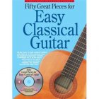 Hal Leonard 50 Great Pieces for Easy Classical Guitar Book