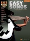 Hal Leonard Easy Songs Bass Play-Along