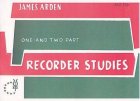 Recorder Studies One-and Two part